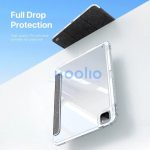 Dux Ducis Unid Series tablet tok (Smart Case Pen) - Apple iPad Pro 11 (2024) - fekete/átlátszó