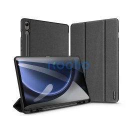   Dux Ducis Domo Series tablet tok (Smart Case) - Samsung Galaxy Tab S9 FE 10.9 - fekete