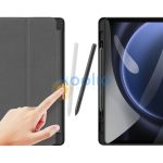Dux Ducis Domo Series tablet tok (Smart Case) - Samsung Galaxy Tab S9 FE 10.9 - fekete