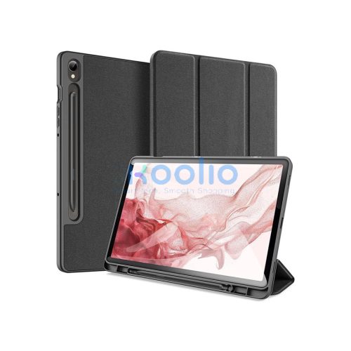 Dux Ducis Domo Series tablet tok (Smart Case) - Samsung Galaxy Tab S9 11" - fekete
