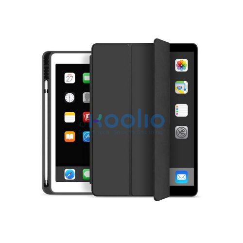 Tech-Protect tablet tok (Smart Case) - Apple iPad 10.2 (2019/2020/2021) - fekete - ECO