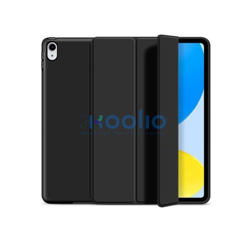 Tech-Protect tablet tok (Smart Case) - Apple iPad 10.9 (2022)/iPad 11 (2025) - fekete - ECO