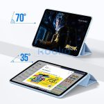 Tech-Protect tablet tok (Smart Case) - Apple iPad 10.9 (2022)/iPad 11 (2025) - fekete - ECO