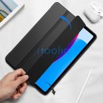 Tech-Protect tablet tok (Smart Case) - Apple iPad 10.9 (2022)/iPad 11 (2025) - fekete - ECO