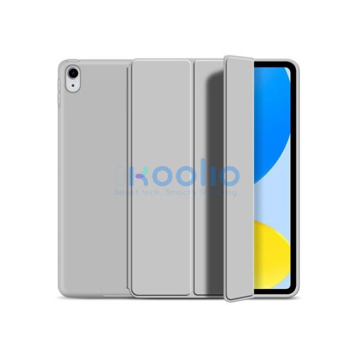 Tech-Protect tablet tok (Smart Case) - Apple iPad 10.9 (2022)/iPad 11 (2025) - szürke - ECO