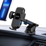 Tech-Protect V3W-D/B Car Mount műszerfalra/szélvédőre autós tartó - fekete