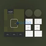 HOFI Glass Pro+ - Garmin Fenix 8 (47 mm) üvegfólia - 2 db/cs - átlátszó