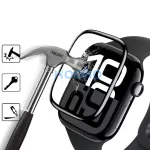 HOFI Hybrid Pro+ Glass - Apple Watch Series 10/11 (42 mm) üvegfólia - 2 db/cs - fekete