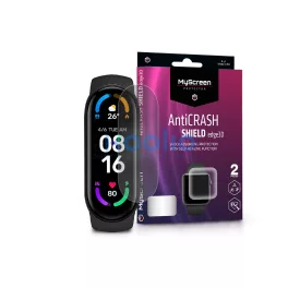   MyScreen AntiCrash Shield Edge3D - Xiaomi Mi Smart Band 5/6 ütésálló fólia - 2 db/cs