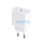 Maxlife MXTC-06 PD+QC 20W hálózati gyorstöltő adapter Type-C - fehér