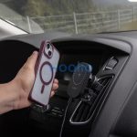 Maxlife MXCH-16 15W vezeték nélküli tartó/gyorstöltő szellőzőrácsba - fekete