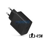 Samsung EP-TA845XBEG gyári USB hálózati gyorstöltő adapter 45W PD Type-C - fekete - ECO