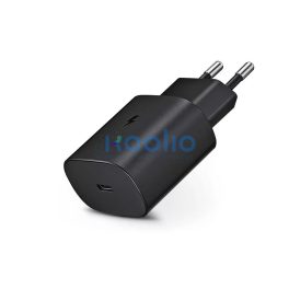   Samsung EP-TA800EBE gyári USB hálózati gyorstöltő adapter 25W PD Type-C - fekete - ECO
