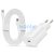 Samsung EP-TA800EWE gyári gyorstöltő adapter 25W + EP-DA767JWE Type-C/Type-C 1,8m - fehér - ECO
