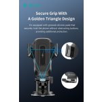 Devia Smart Series 15W vezeték nélküli autós töltő/tartó műszerfalra/szélvédőre - fekete