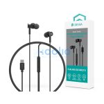 Devia Smart Series M1 Metal In-Ear sztereó fülhallgató - Type-C - fekete
