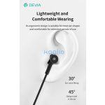 Devia Smart Series M1 Metal In-Ear sztereó fülhallgató - Type-C - ezüst