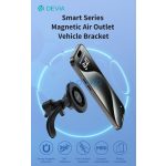 Devia Smart Series mágneses autós tartó szellőzőrácsba - fekete