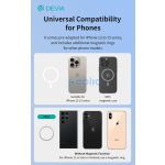 Devia Smart Series mágneses autós tartó szellőzőrácsba - fekete