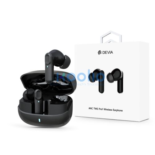 Devia ANC TWS-Pro1 Bluetooth sztereó headset - fekete