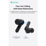 Devia ANC TWS-Pro1 Bluetooth sztereó headset - fekete