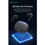 Devia ANC TWS-Pro1 Bluetooth sztereó headset - fekete