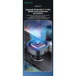 Devia Smart Series Bluetooth FM-transmitter/autós gyorstöltő 30W PD+QC 2xUSB/AUX/MP3 - fekete