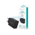 Devia Rocket Series 45W PD hálózati gyorstöltő adapter Type-C - fekete