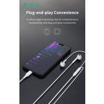 Devia Kintone Series A3 sztereó fülhallgató Lightning - fehér