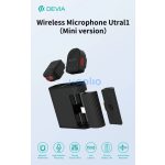 Devia Ultra1 (Mini version) vezeték nélküli influenszer mikrofon pár - fekete