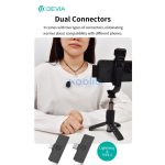 Devia Ultra1 (Mini version) vezeték nélküli influenszer mikrofon pár - fekete