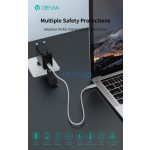 Devia Global 45W PD+QC hálózati gyorstöltő utazó adapter (CN/JP/US/EU/UK/AU) - fekete