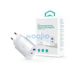 Devia Ultra1 22W PD+QC+Apple Watch 2in1 hálózati gyorstöltő adapter - fehér