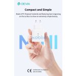 Devia Pro1 40W GaN QC 2xUSB + 2xType-C hálózati gyorstöltő adapter - fehér