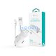 Devia Smart Series 15W 2xUSB autós töltő adapter + USB - Lightning kábel 1 m - fehér