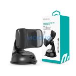 Devia Suction Pad Car Mount V2 autós tartó műszerfalra/szélvédőre - 3,5-6" méret - fekete
