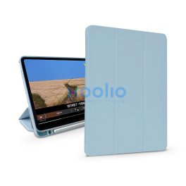   Devia Leather tablet tok (Smart Case) - Apple iPad 10.2 (2019/2020/2021) - kék