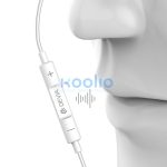 Devia Star Series sztereó fülhallgató Lightning - fehér