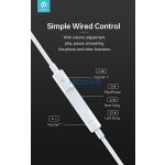 Devia Star Series sztereó fülhallgató Lightning - fehér