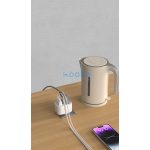 Devia Smart Series 20W PD hálózati csatlakozóaljzat 2xUSB/Type-C - fehér