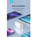 Devia Smart Series V2 20W PD hálózati gyorstöltő adapter Type-C - fehér