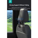 Devia telefon/tablet autós tartó fejtámlára - 5 - 12" méret - fekete