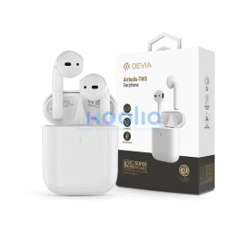 Devia Airbuds Bluetooth sztereó headset - fehér