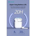 Devia Airbuds Bluetooth sztereó headset - fehér