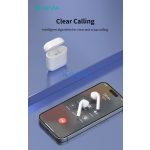 Devia Airbuds Bluetooth sztereó headset - fehér