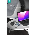 Devia Leopard 11in1 Hub - Type-C - 3xUSB/Type-C/PD/HDMI/VGA/RJ45/Card/Jack elosztó/adapter - szürke