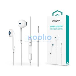 Devia Smart sztereó fülhallgató 3,5mm jack - fehér