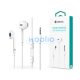 Devia Smart sztereó fülhallgató 3,5mm jack - fehér