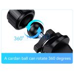 XO C122 mágneses autós tartó szellőzőrácsba - fekete