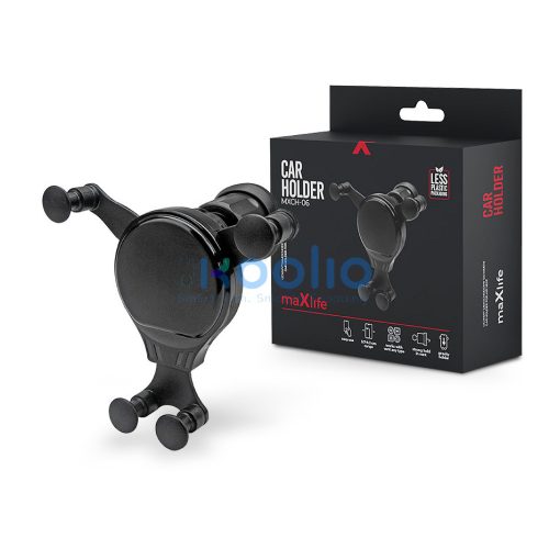 Maxlife MXCH-06 autós tartó szellőzőrácsba - fekete